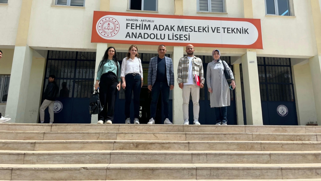 Ülke Geneli Gerçekleştirilecek Okul Tabanlı İzleme Araştırmasına Katılacak Okullarımızı Ziyaret Ettik.